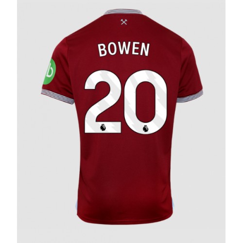 Stroje piłkarskie West Ham United Jarrod Bowen #20 Koszulka Podstawowej 2025-26 Krótki Rękaw